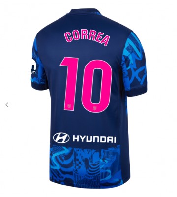 Atletico Madrid Angel Correa #10 Tredjetröja 2024-25 Kortärmad